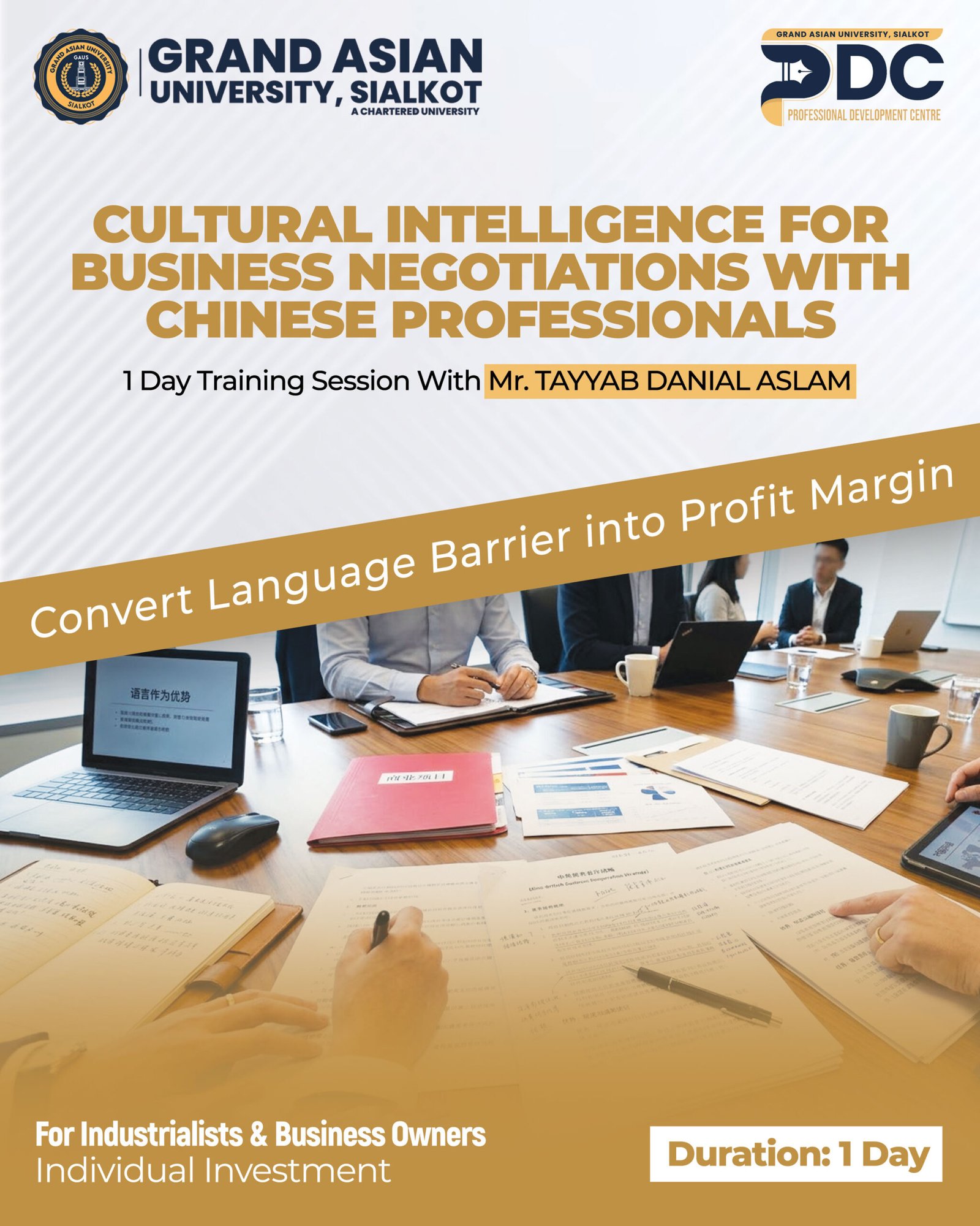 Chinese Language Training